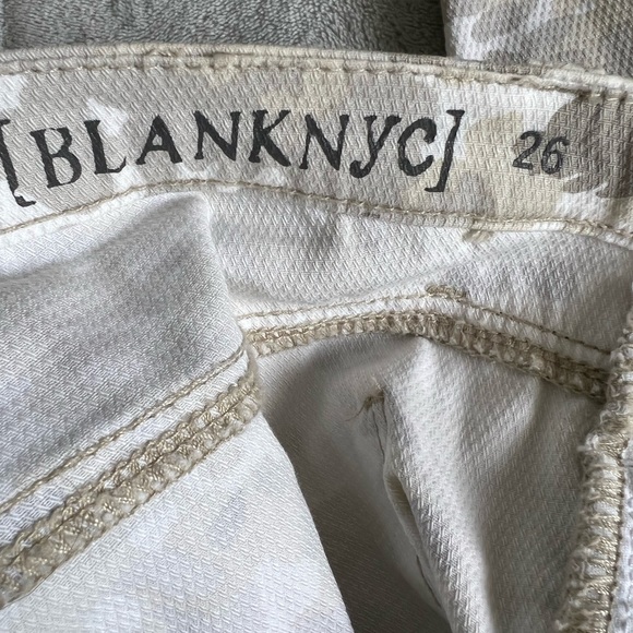 Blank Nyc white watercolored skinny jeans - Picture 3 of 7